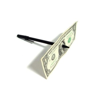 Фокус, Ручка протыкающая деньги