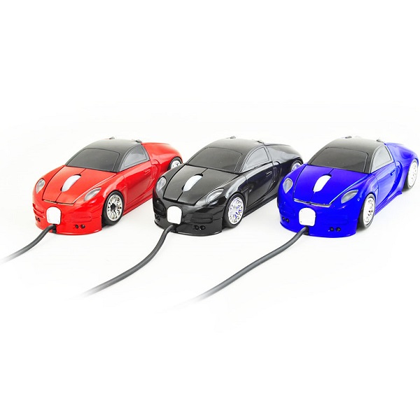 картинка Мышь компьютерная Автомобиль спорт (3 цвета) от магазина Смехторг