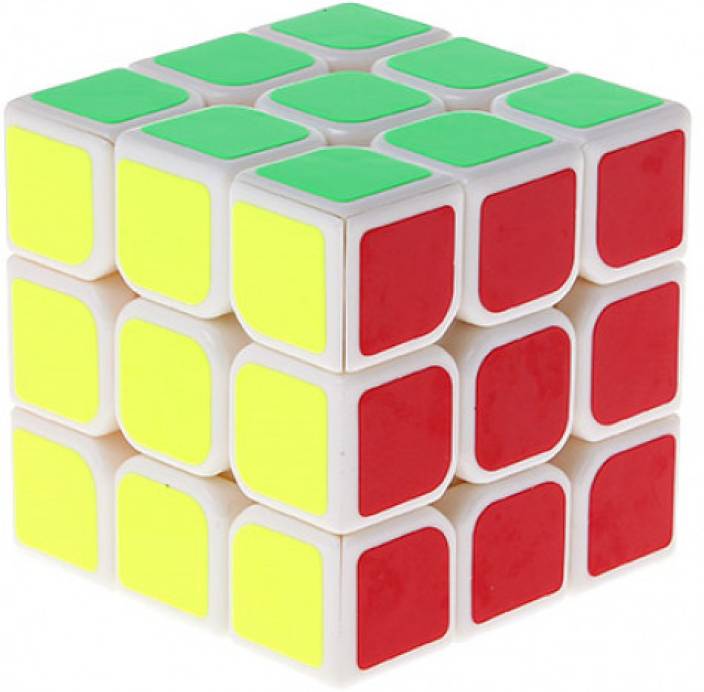 картинка Головоломка "Куб", 5 см (белый, черный) от магазина Смехторг