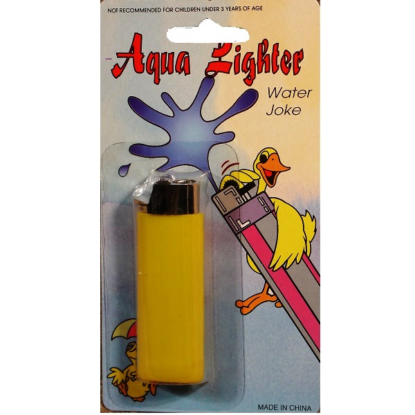 картинка Зажигалка Брызгалка на блистере от магазина Смехторг