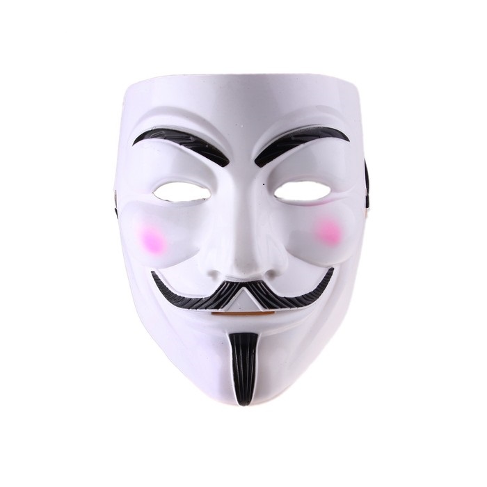 картинка Карнавальная маска "Гай Фокс", пластик от магазина Смехторг