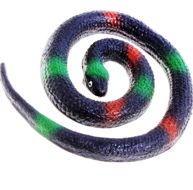 картинка Змея резиновая, 40 см от магазина Смехторг