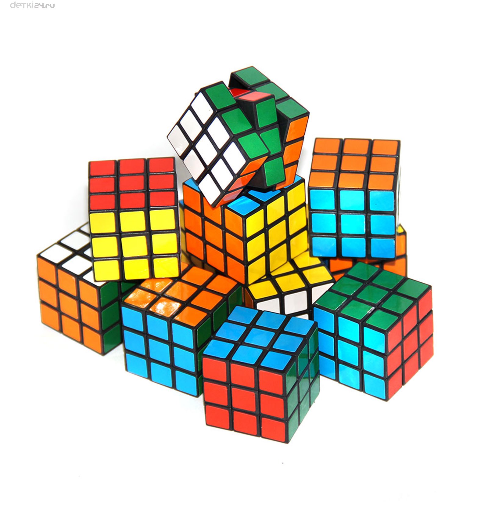 картинка Головоломка "Куб", маленькая 3,5 см от магазина Смехторг