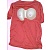 картинка Футболка с женской грудью, цвет Красный от магазина Смехторг