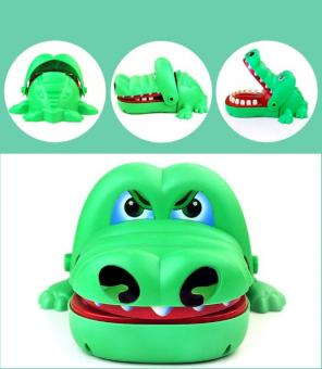 картинка Настольная игра "Найди больной зуб Крокодила" от магазина Смехторг